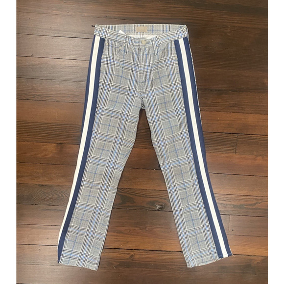 Mother Pants Womens Size 25 The Insider Ankle Houndstooth Preppy Academia Office - Picture 2 of 16
